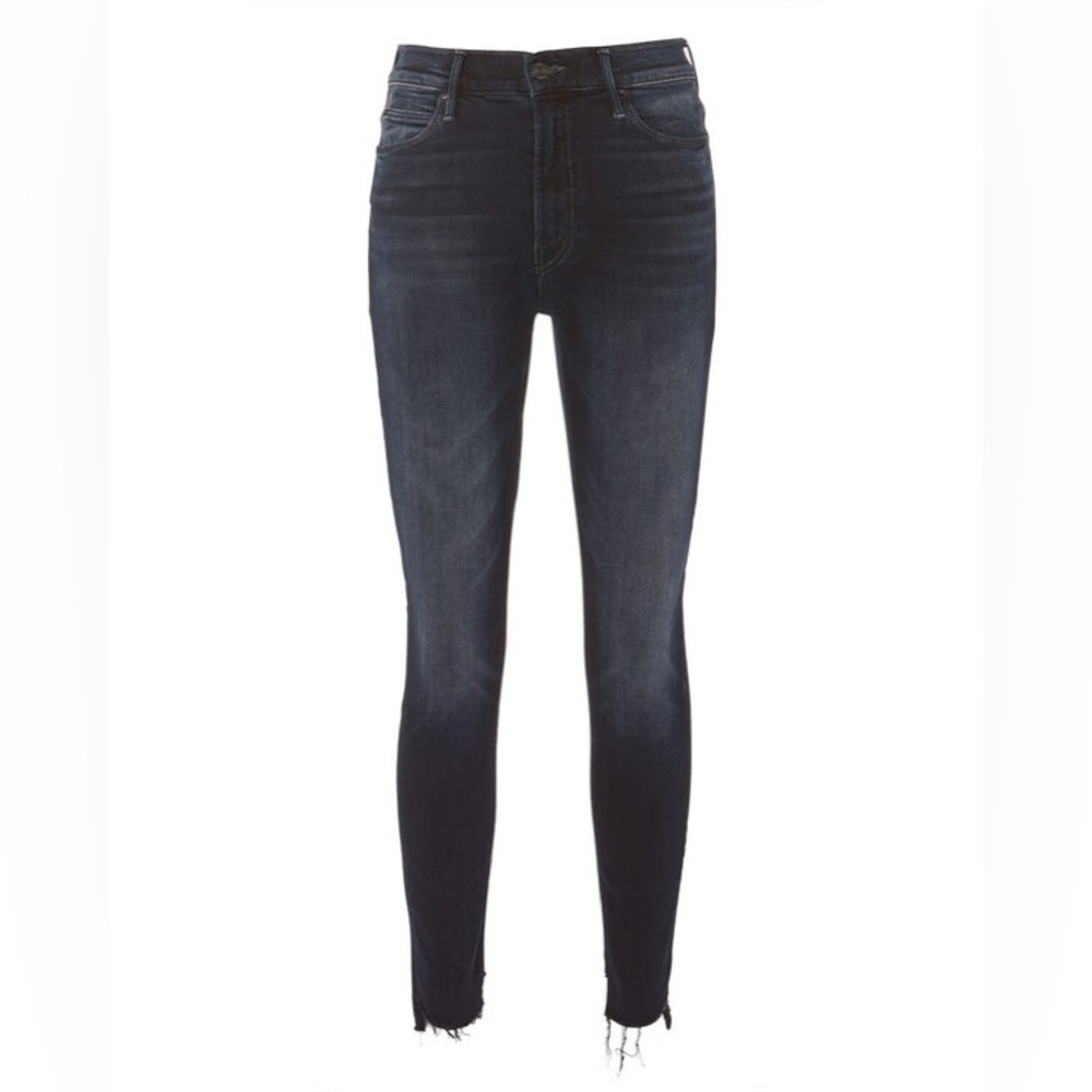 MOTHER Stunner Zip Ankle Step Fray Jeans | Size: 27